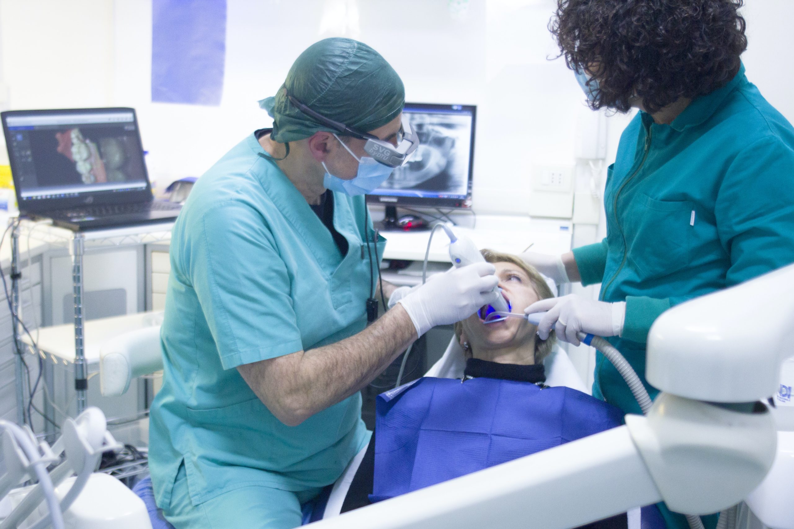 dentist treating a patient